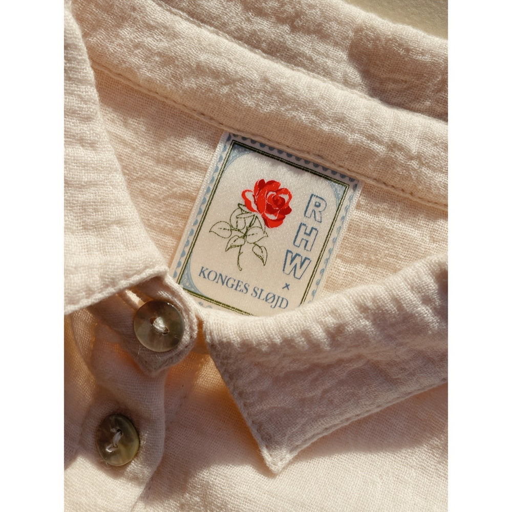 Køb Konges Sløjd Mother Of Pearl RHW X KS Bella Skjorte GOTS