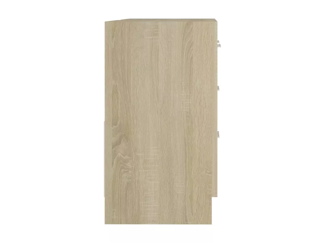 Armoire d'évier Chêne sonoma 63x30x54 cm Bois d'ingénierie