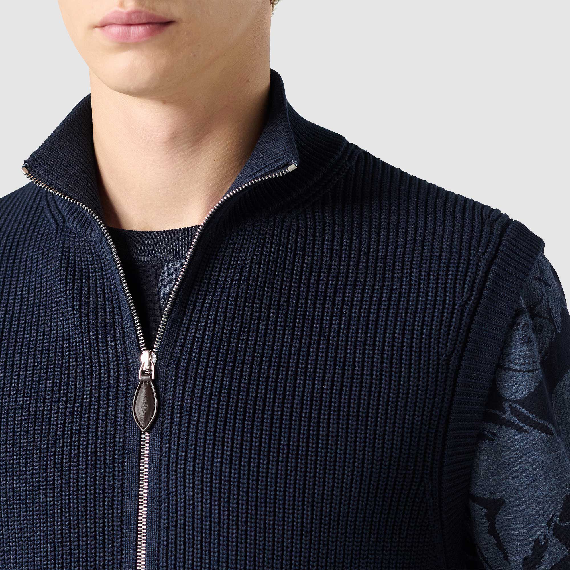 Gilet Côtes Anglaises En Coton Soie