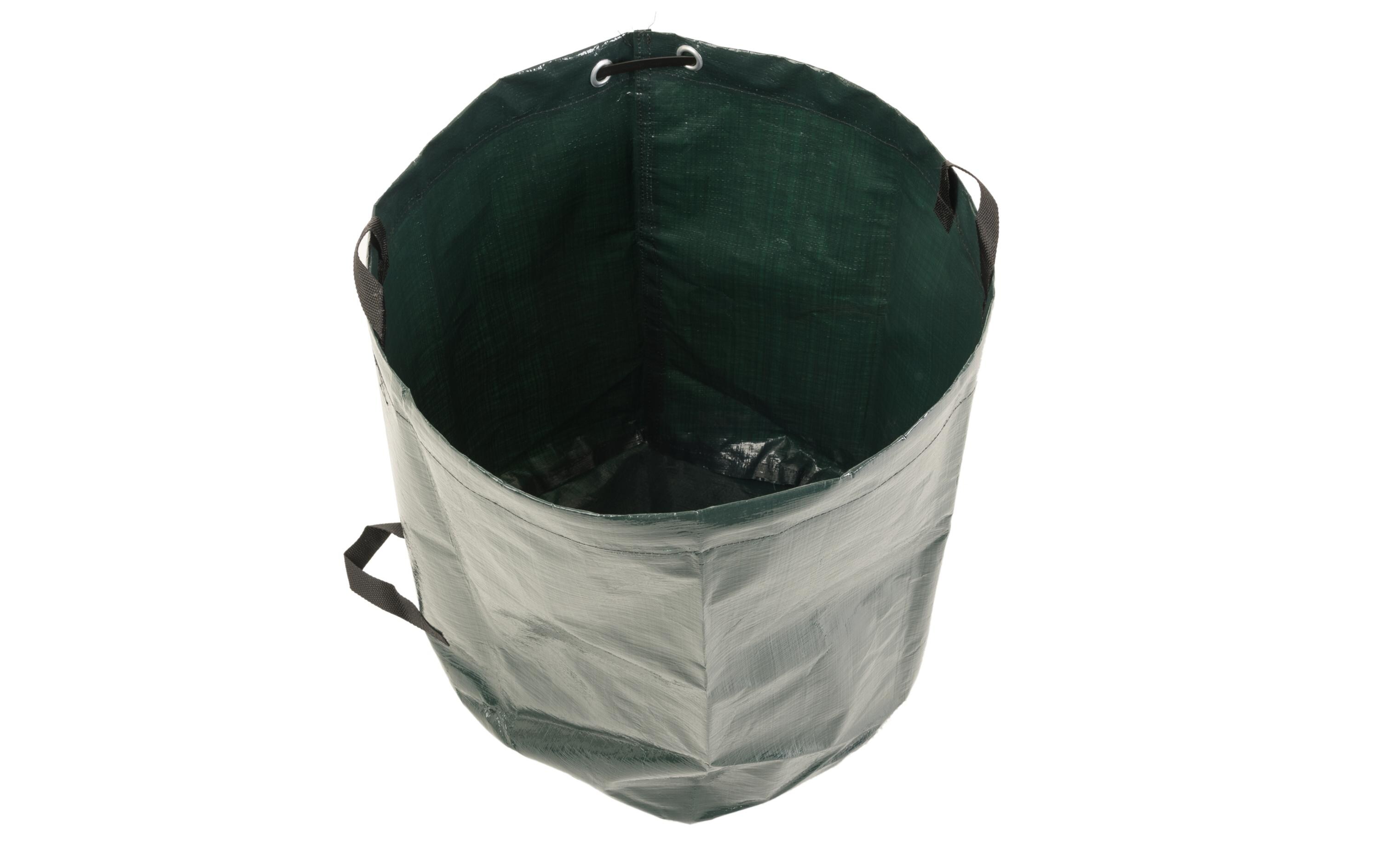 Gartensack selbststehend, 80lSelbststehender Gartensack für Lagerung und Transport von Gartenabfällen