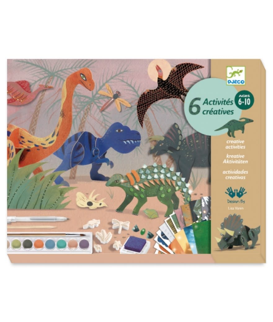 Djeco dj09331 Knutselset dinosaurussen