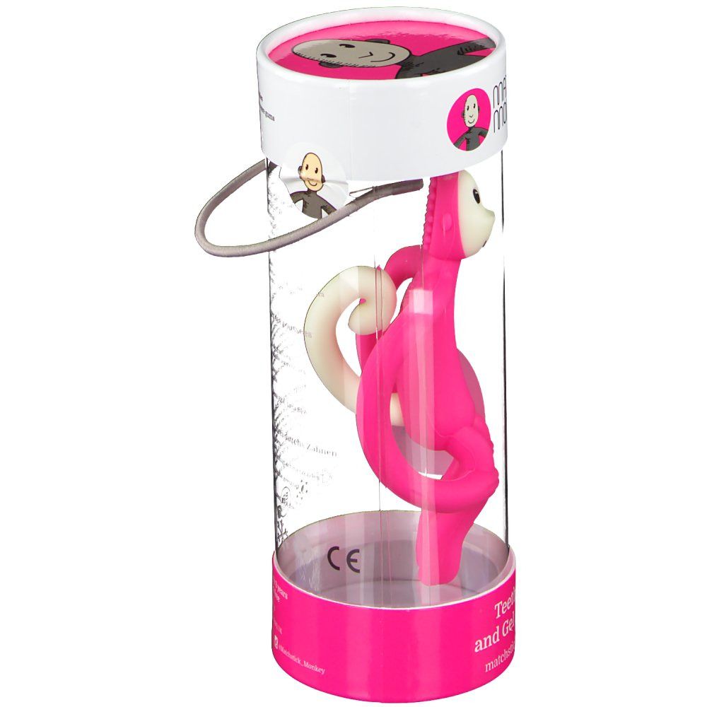Matchstick Monkey Beißring Rosa