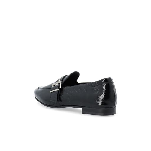 Bianco BIATracey Buckle Loafers, Black, 38