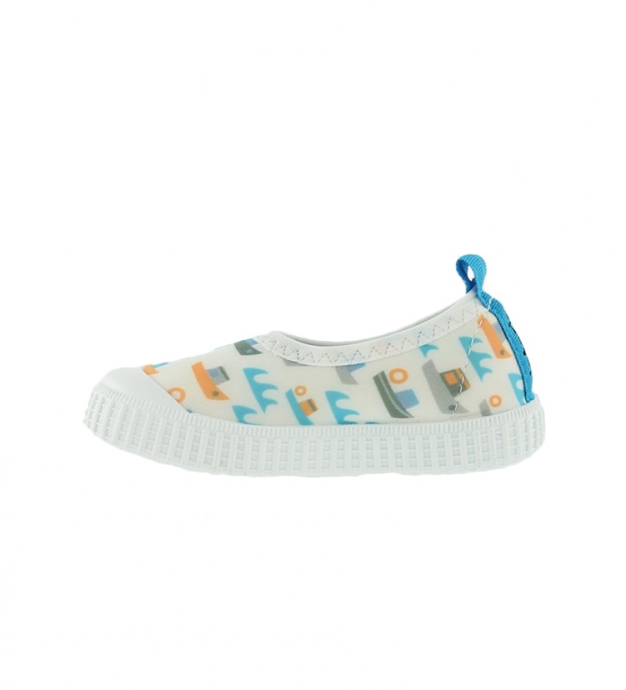 Meia Victoria Slipper da Jessica Nielsen azul