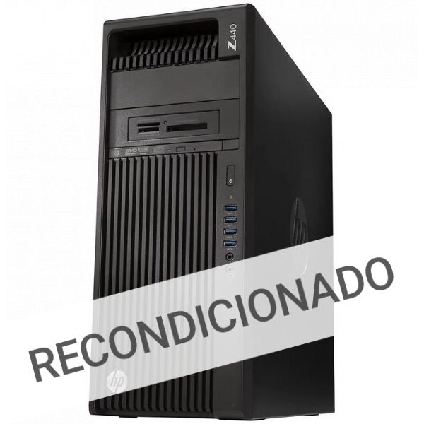 HP Z440 Xeon E5-1620v3 (i7-4770) 32GB SSD 512GB nVidia Quadro M4000 8GB (Recondicionado Grade A)