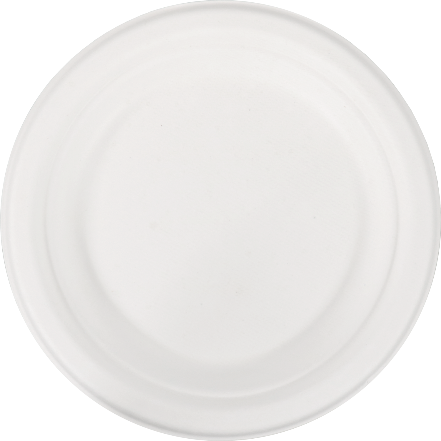 Depa Bord, rond, 1-vaks, bagasse (suikerrietpulp), Ø18cm, wit