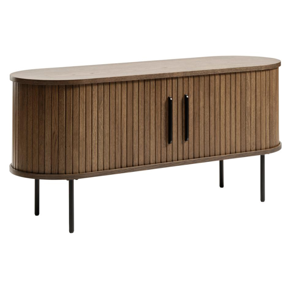 Houten tv meubel Lenn Gerookt eiken