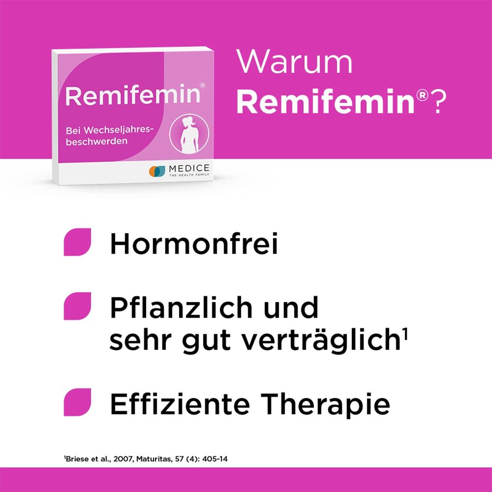 Remifemin bei Wechseljahresbeschwerden