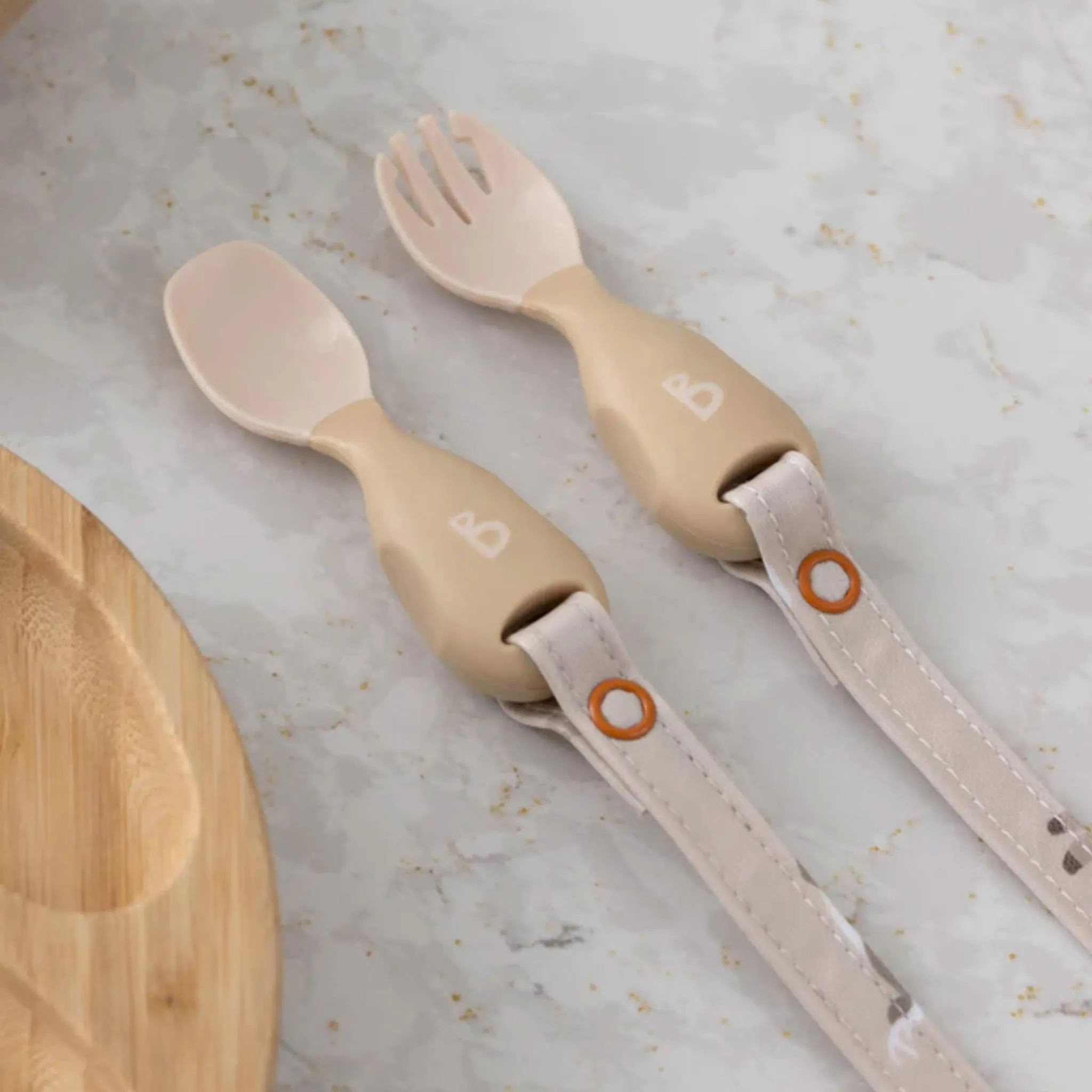 Bibado Ustensiles Attachables Paquet de 2 - Faon