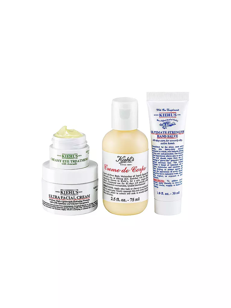 KIEHL'S Geschenkset - Head To Toe Hydrators Set 125ml / 30ml / 28ml / 7ml  keine Farbe