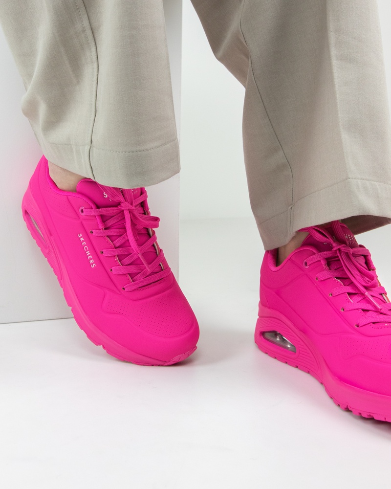 Skechers Street Uno Lage sneakers  - roze
