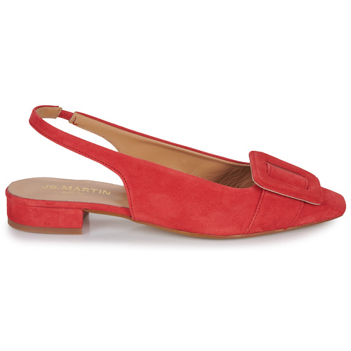 JB Martin - VARIA - CHEVRE VELOURS ROUGE