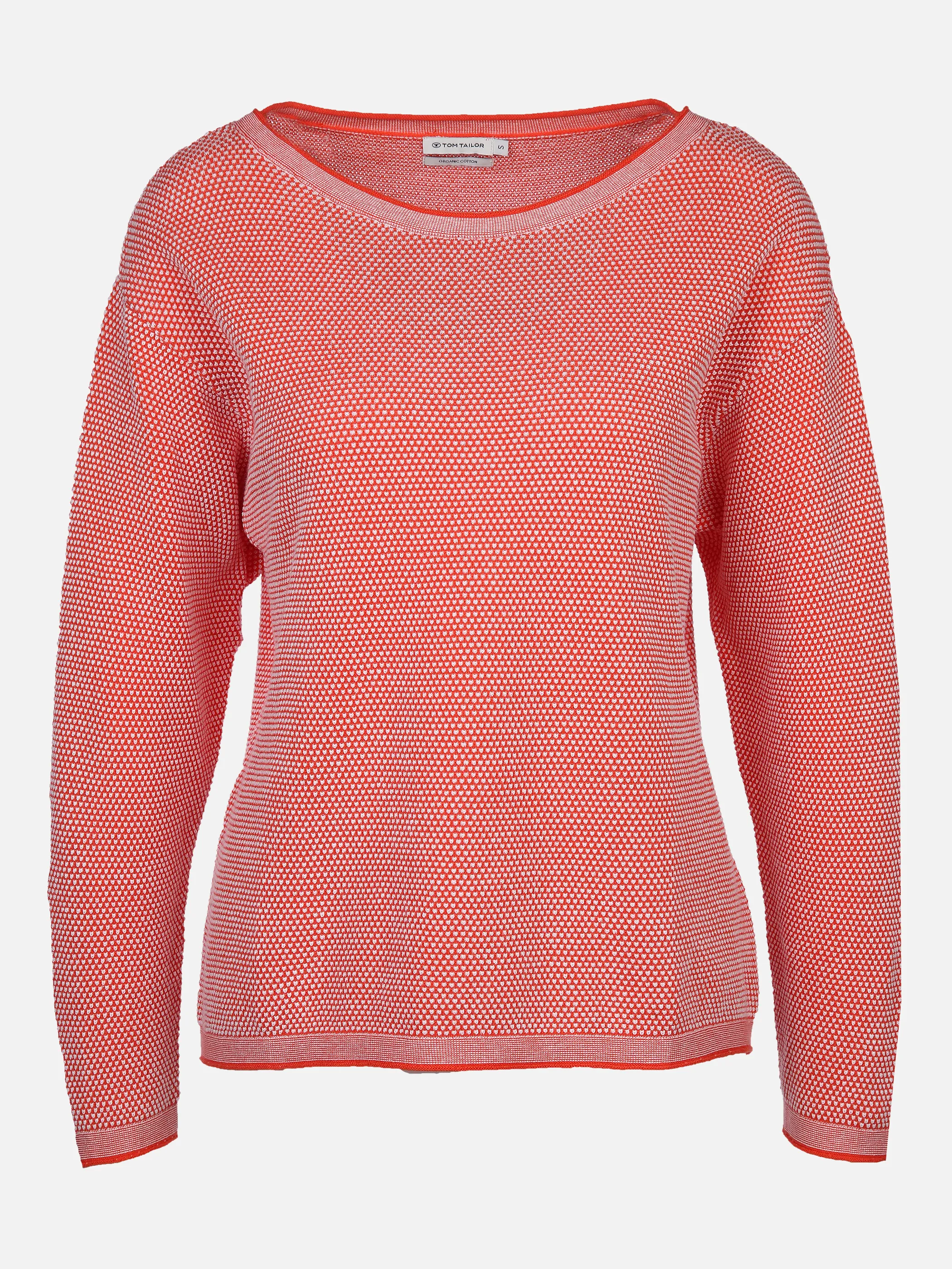 Damen Pullover in Waffelstruktur