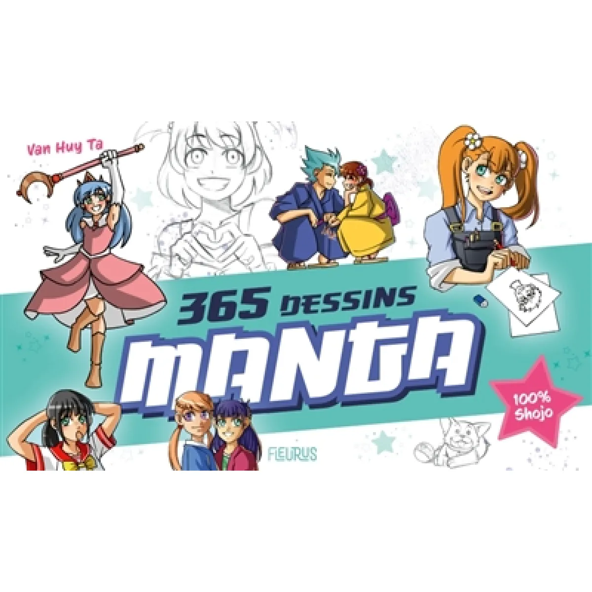 365 dessins manga : 100 % shojo