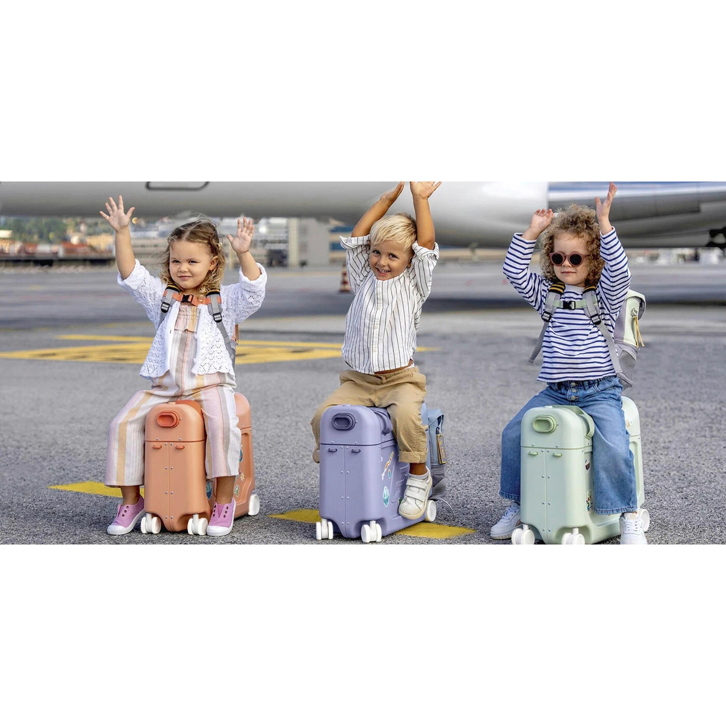 Stokke® - JetKids™ by Stokke® Reisekoffer BedBox coral pink