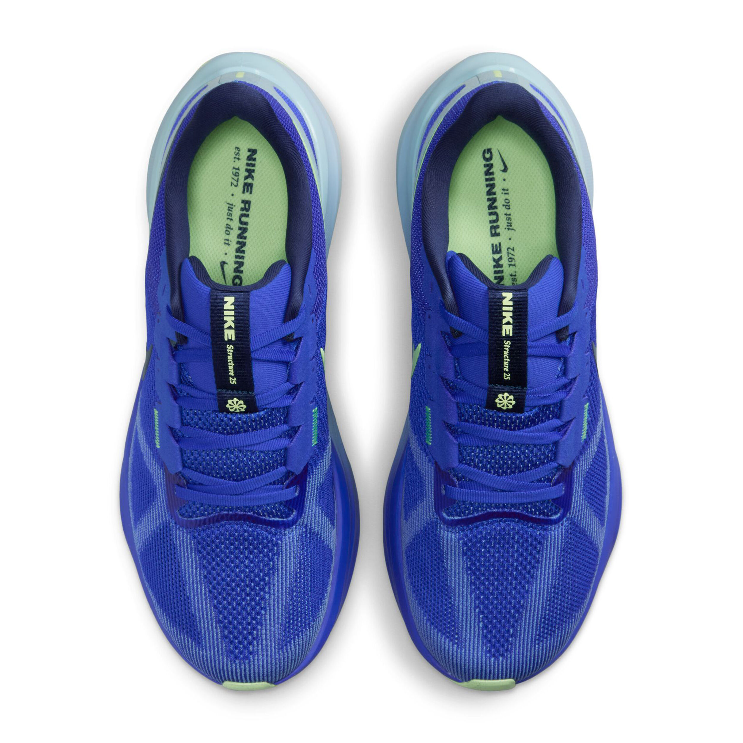Nike Structure 25 Chaussure De Running Avec Stabilisateurs Hommes - Bleu , Bleu Foncé
