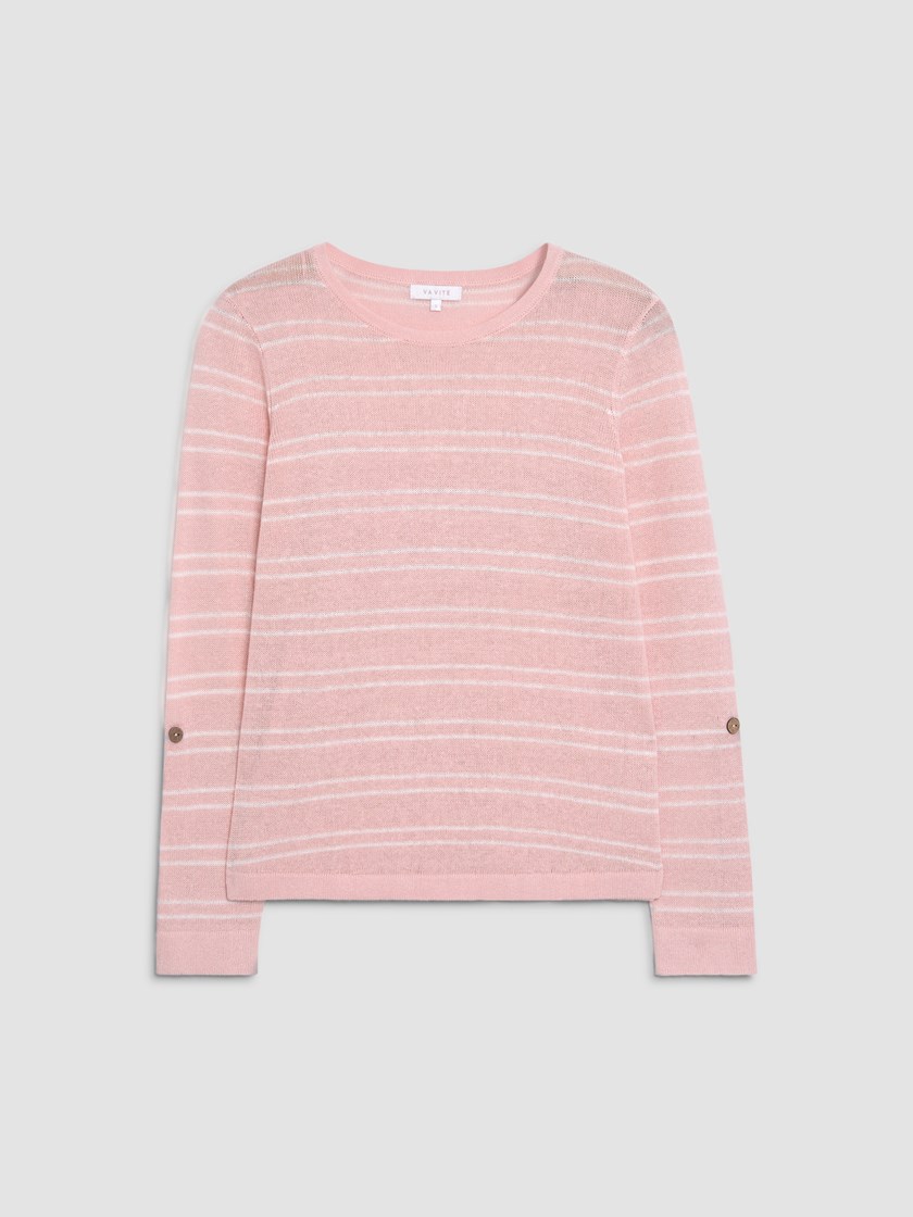 Fia genser Petal Pink