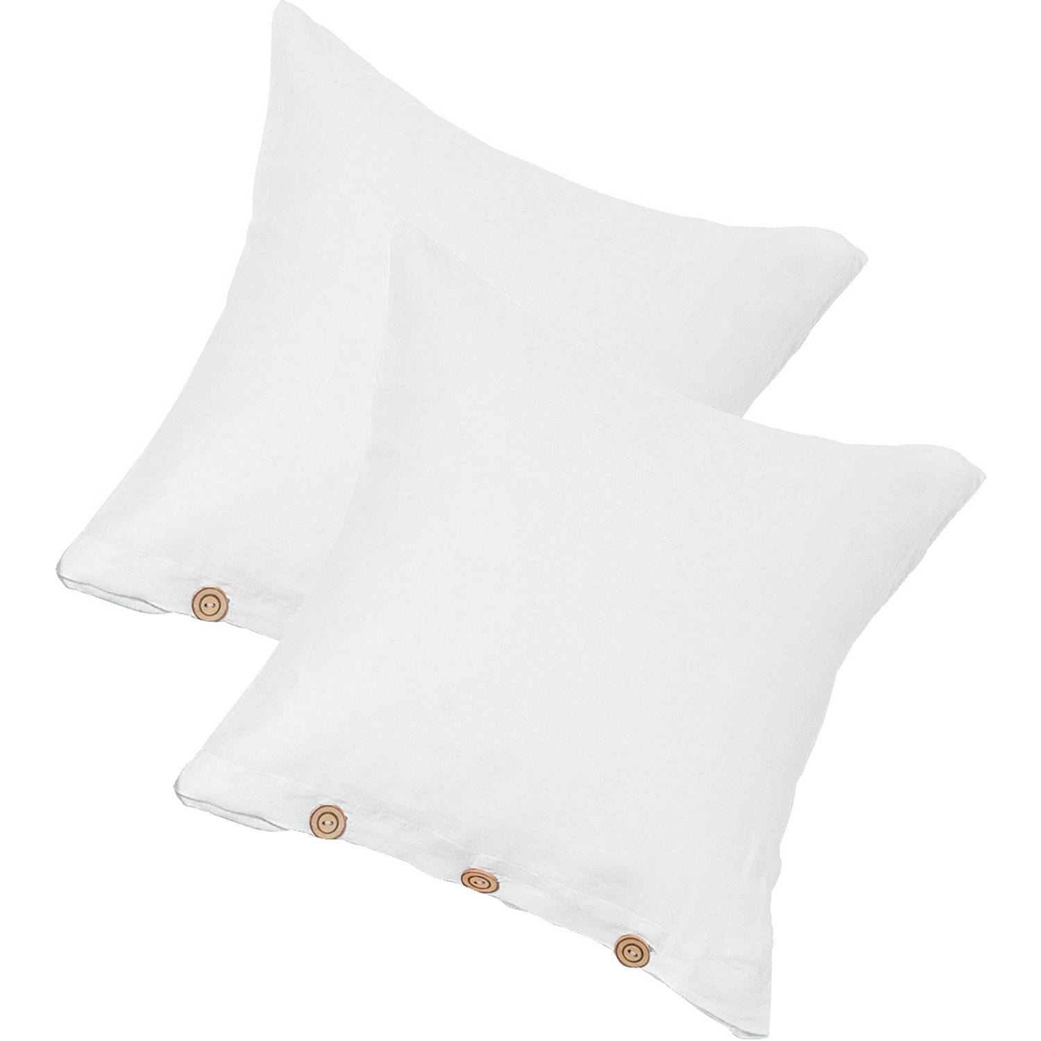 Erwin Müller Halbleinen Kuschelkissenbezug 
