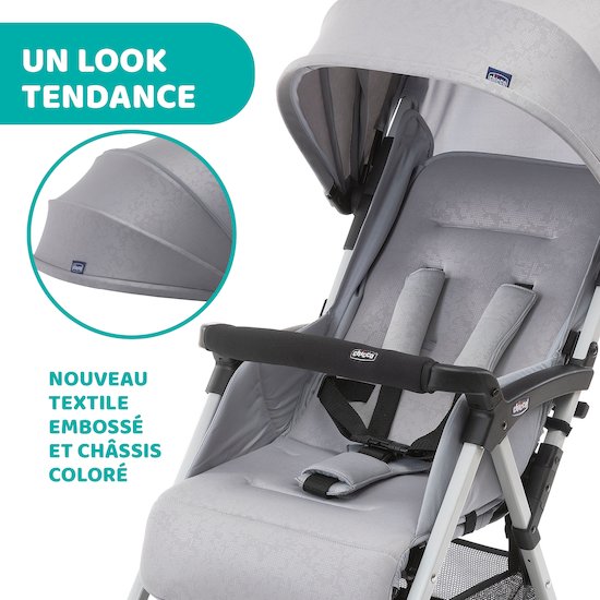 Poussette OHlala 3   Grey Mist        de               Chicco