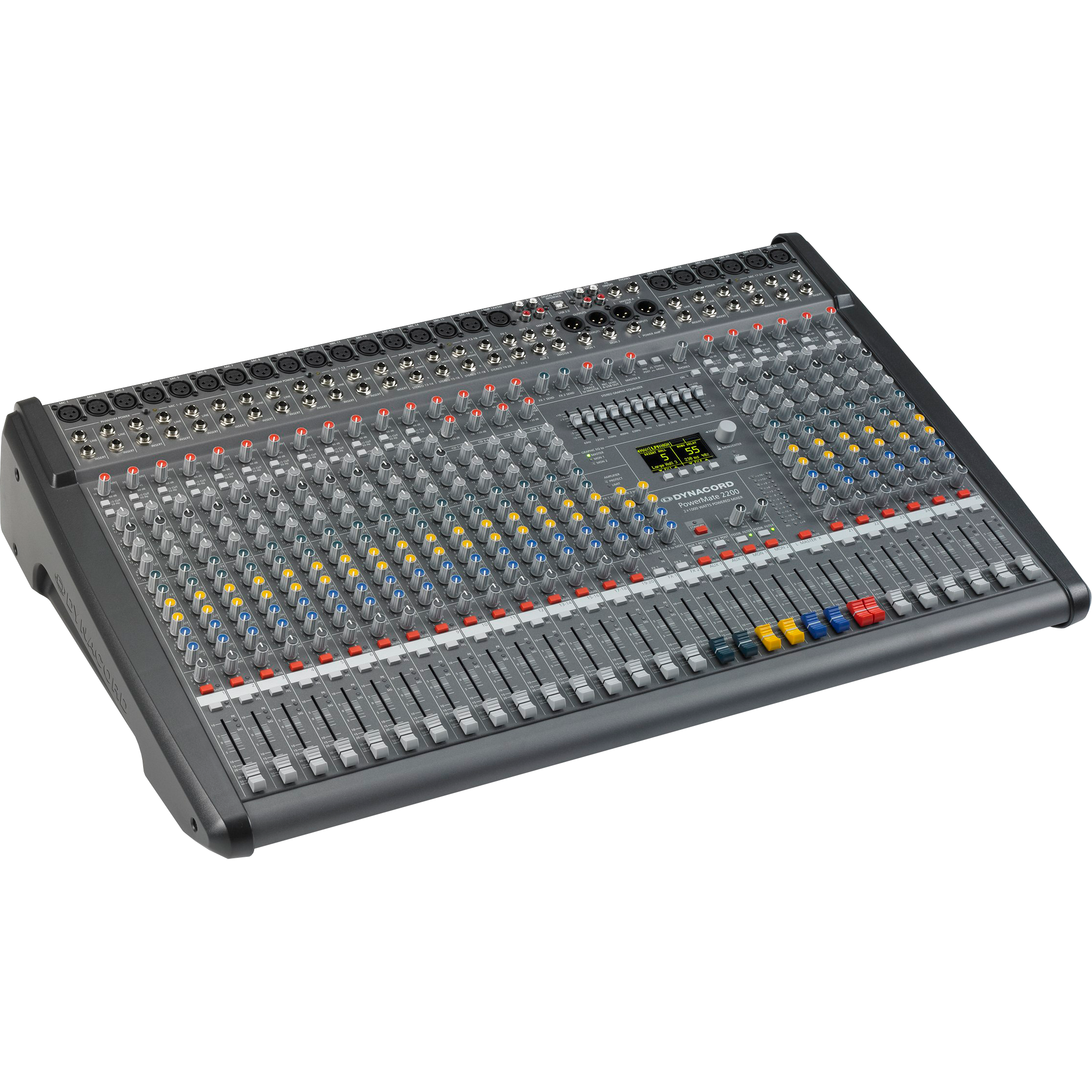 Dynacord Powermate 2200-3 22-kanaals power-mixer