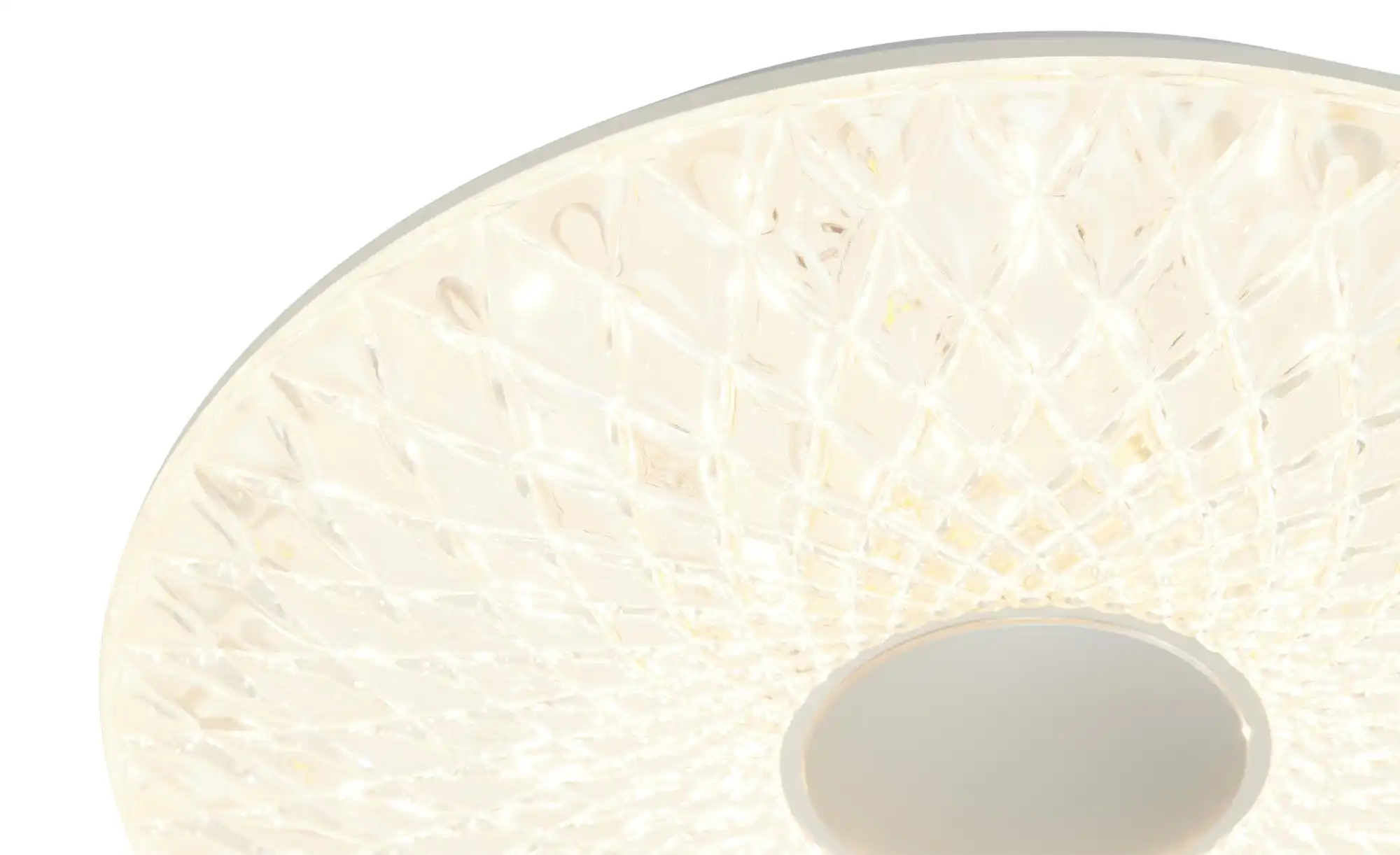 KHG LED-Deckenleuchte, 1-flammig, Kristalloptik