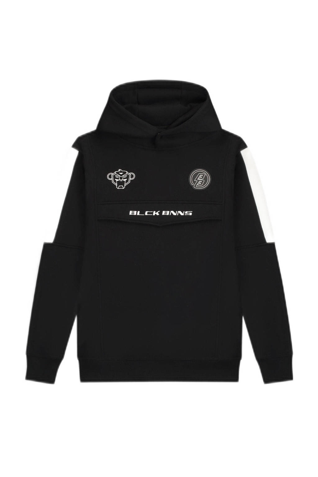 BLACK BANANAS hoodie zwart/wit