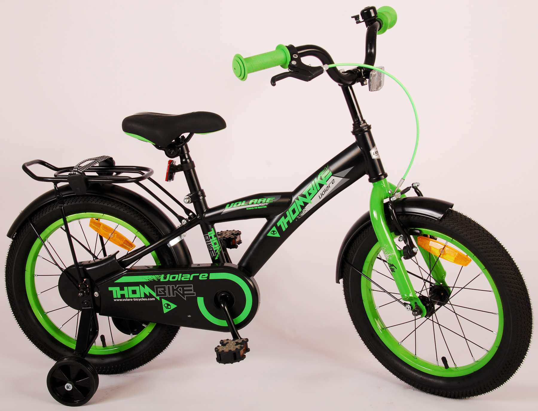 TPFSports Thombike Kinderfahrrad - Jungen - 16 Zoll - Rücktritt + Handbremse - Blau
