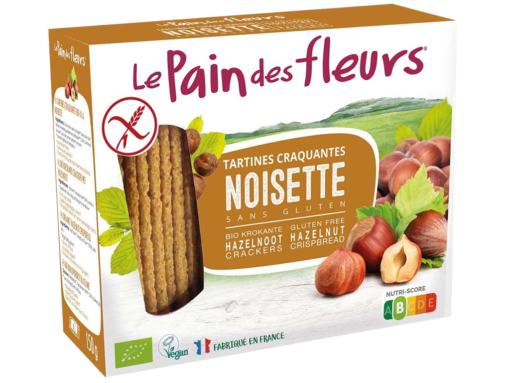 PÃO LE PAIN DES FLEURS AVELÃ BIO 150 G