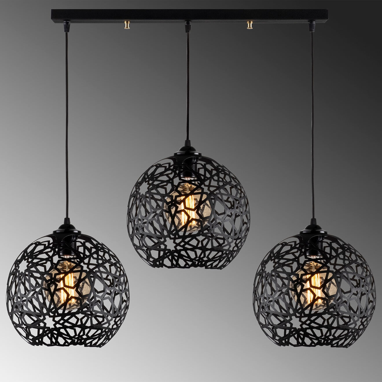 Sheen Suspension Fellini noire - 100x25x115 cm