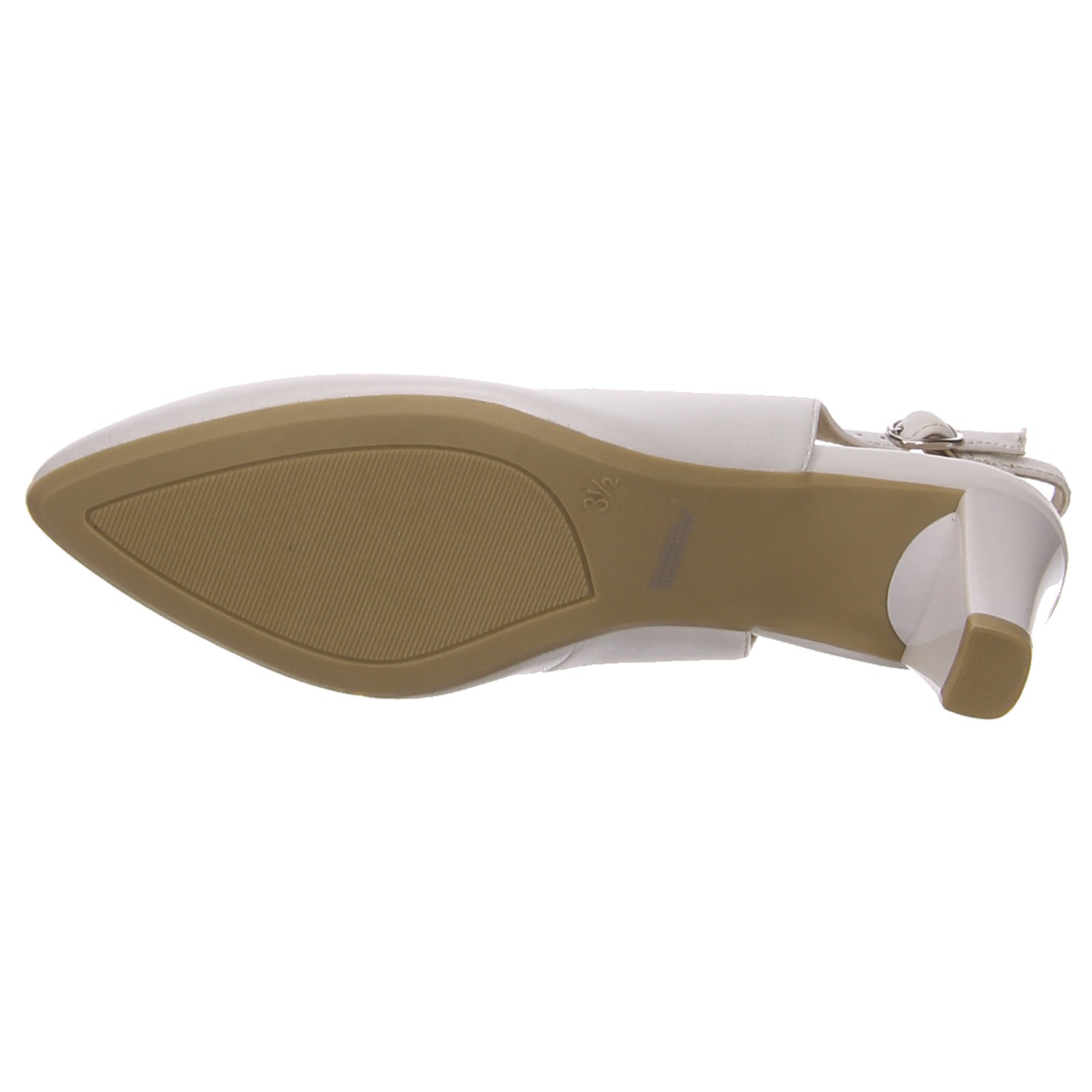 Caprice Slingpumps weiß weiss/weiss kombi