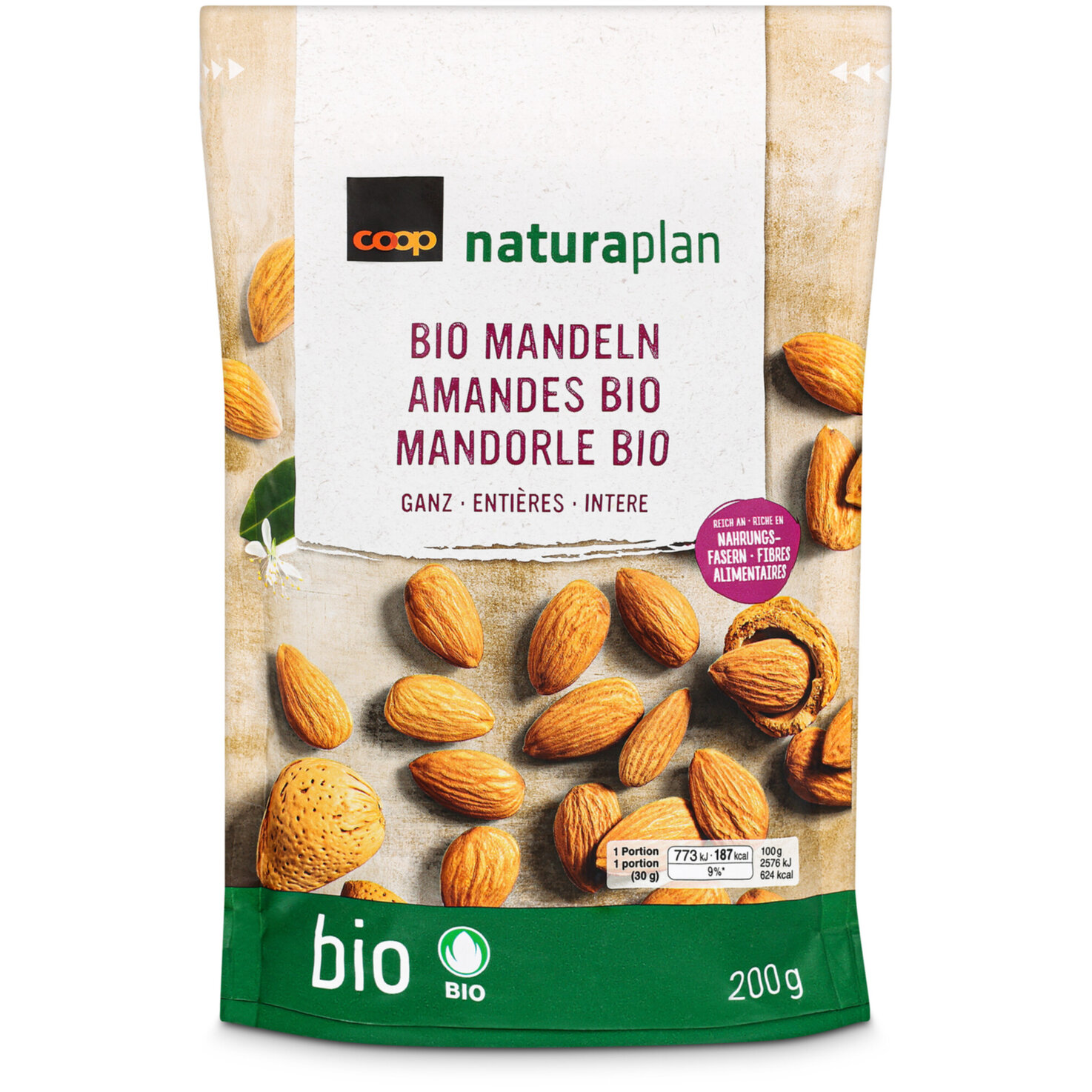 Naturaplan Bio Mandeln ganz