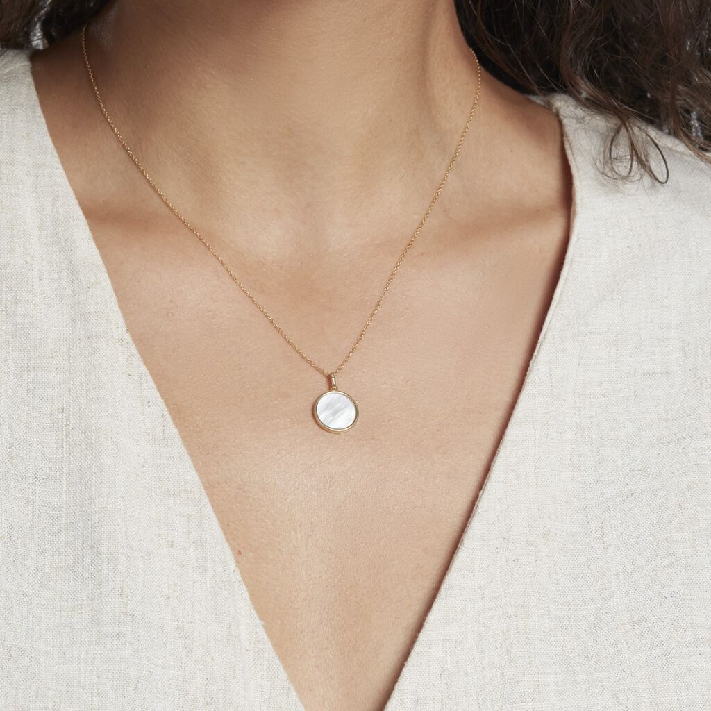Pendentif Ultane Or Jaune Nacre