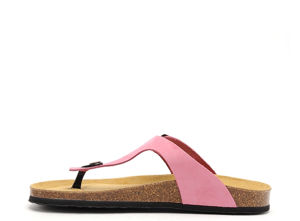 Plakton mules et sabots plats femme bolero rose