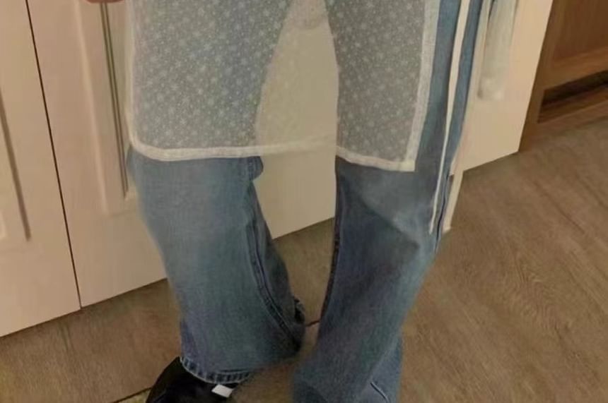 Combo - Gebloemde kanten wikkelrok