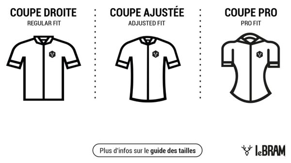 Maillot Pluie Manches Longues LeBram Pailhères Bleu Rose Coupe Pro