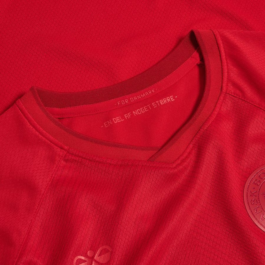 Danemark Maillot Domicile Coupe du Monde 2022 Enfant