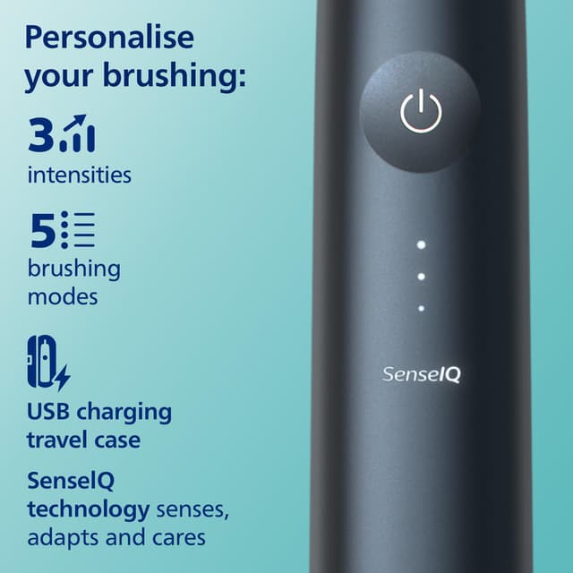 Philips Sonicare 9900 elektrisk tandbørste HX9992/42 (midnatsblå)