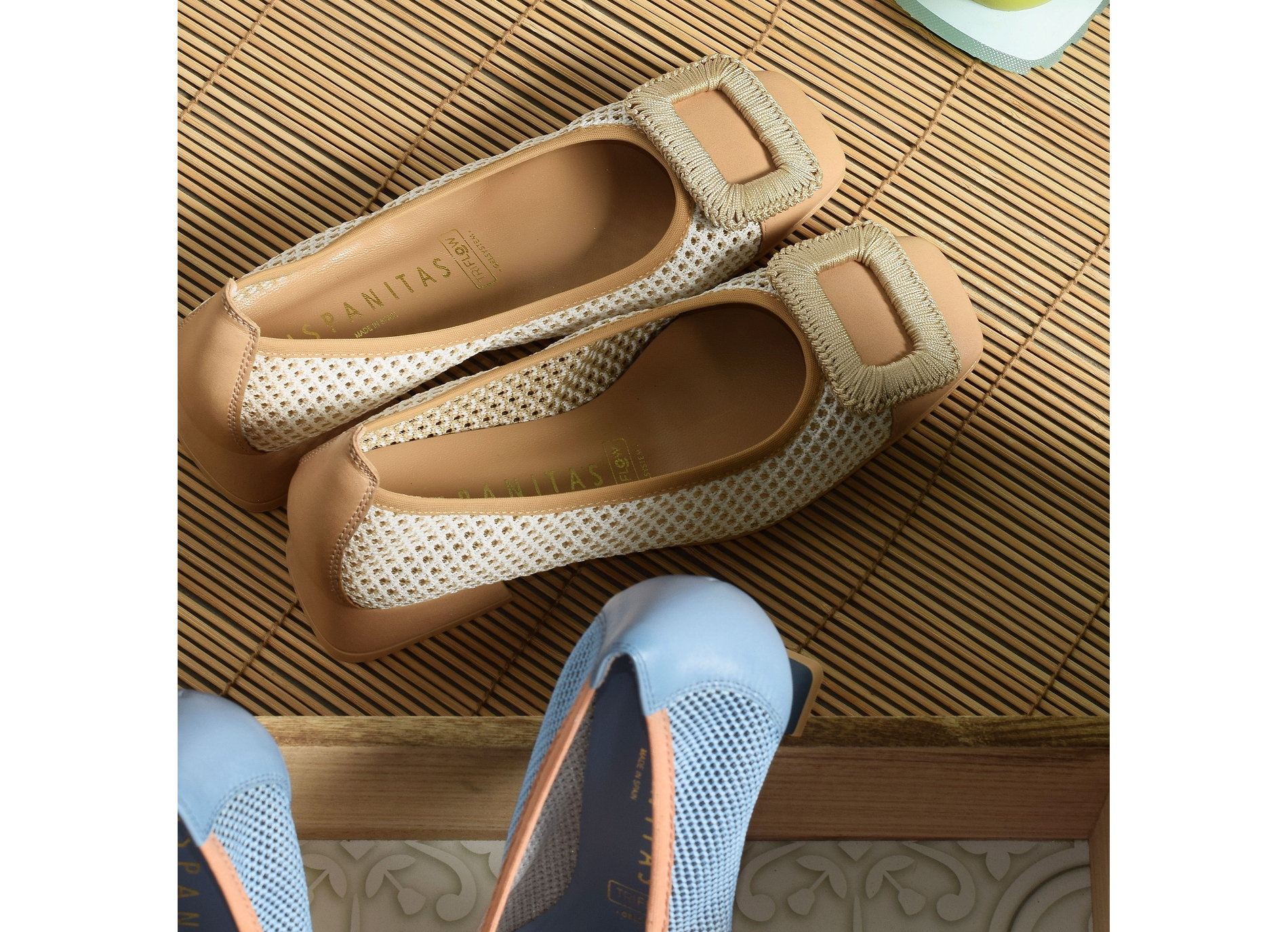 Aruba 243335 beige blanc