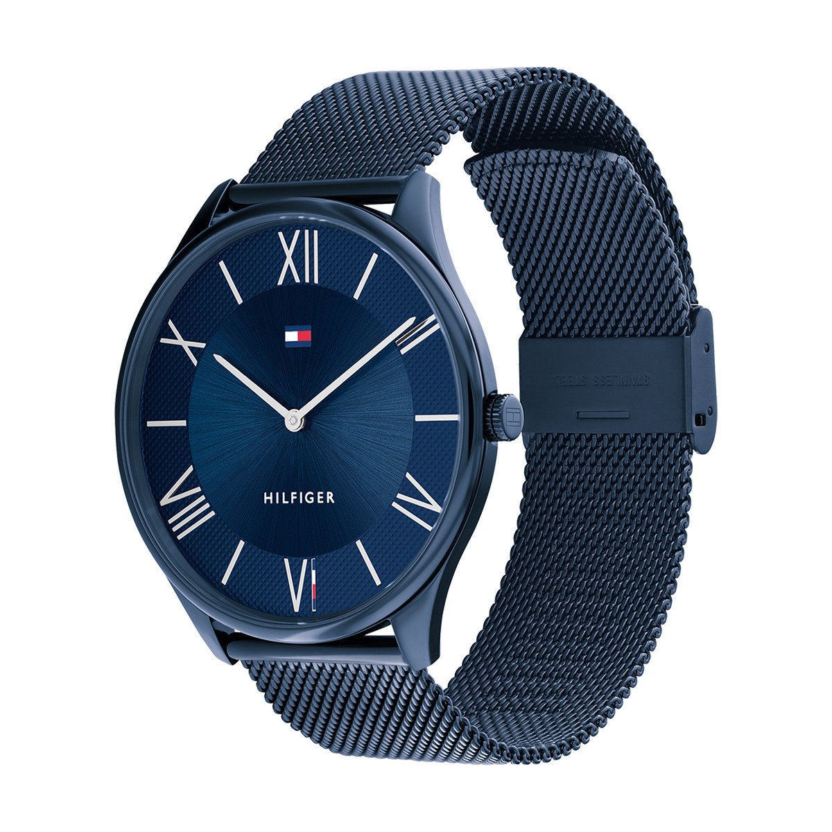 Montre TOMMY HILFIGER Becker homme bracelet acier bleu