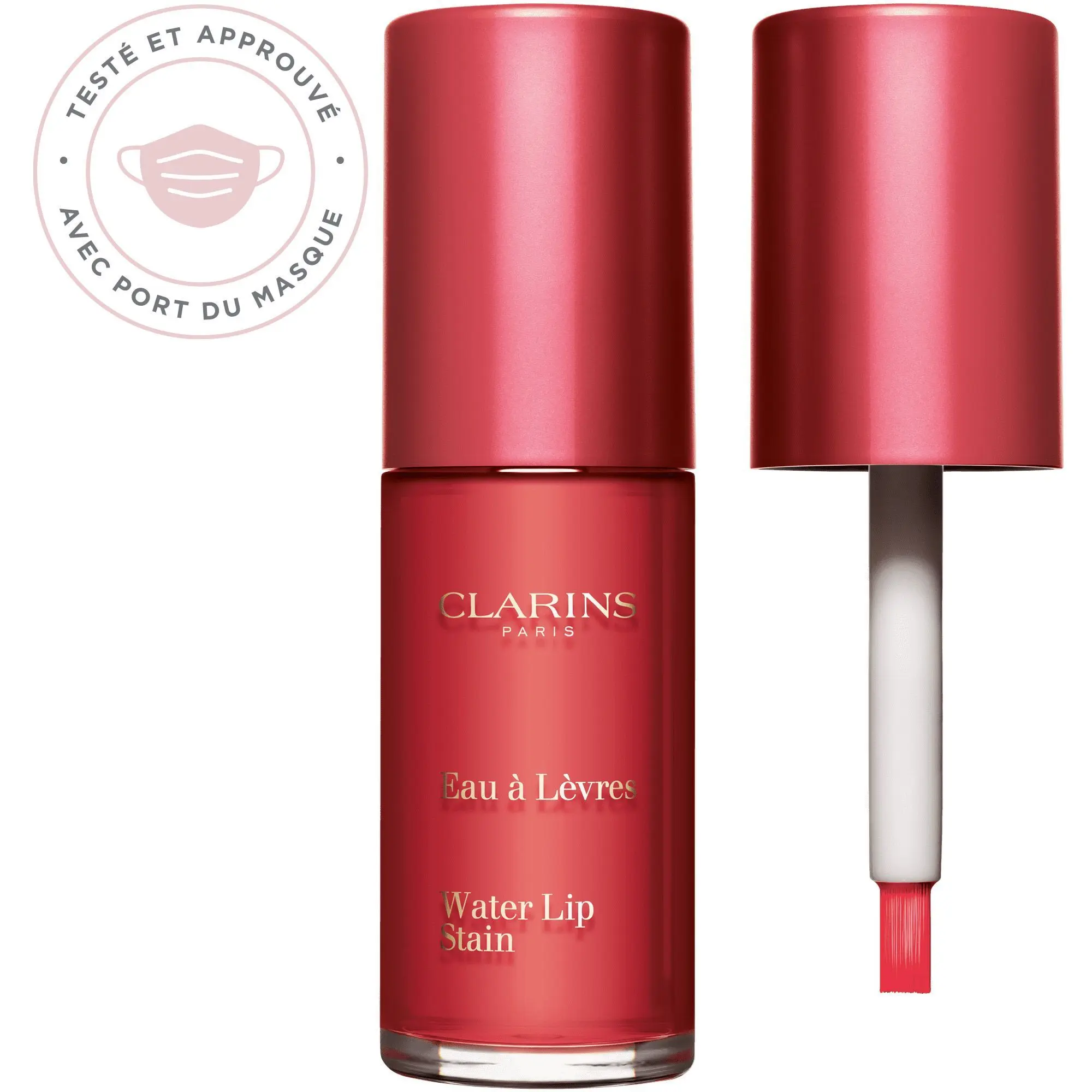 Clarins - Eau à Lèvres Rouge à lèvres non transfert longue tenue- Vernis et encre à lèvres