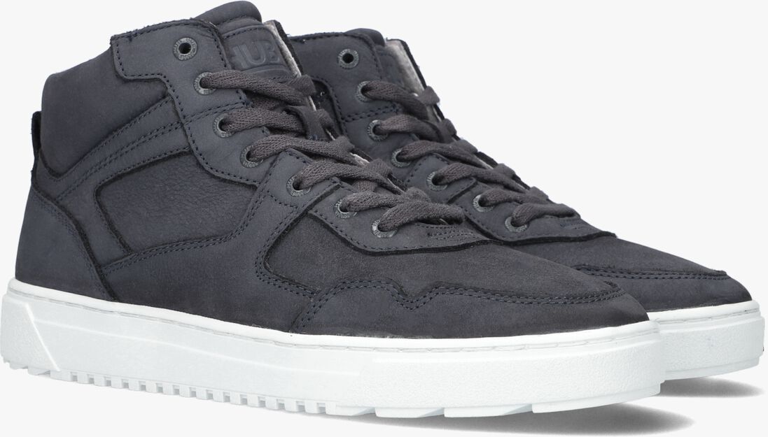 HUB blauwe hub hoge sneaker boston