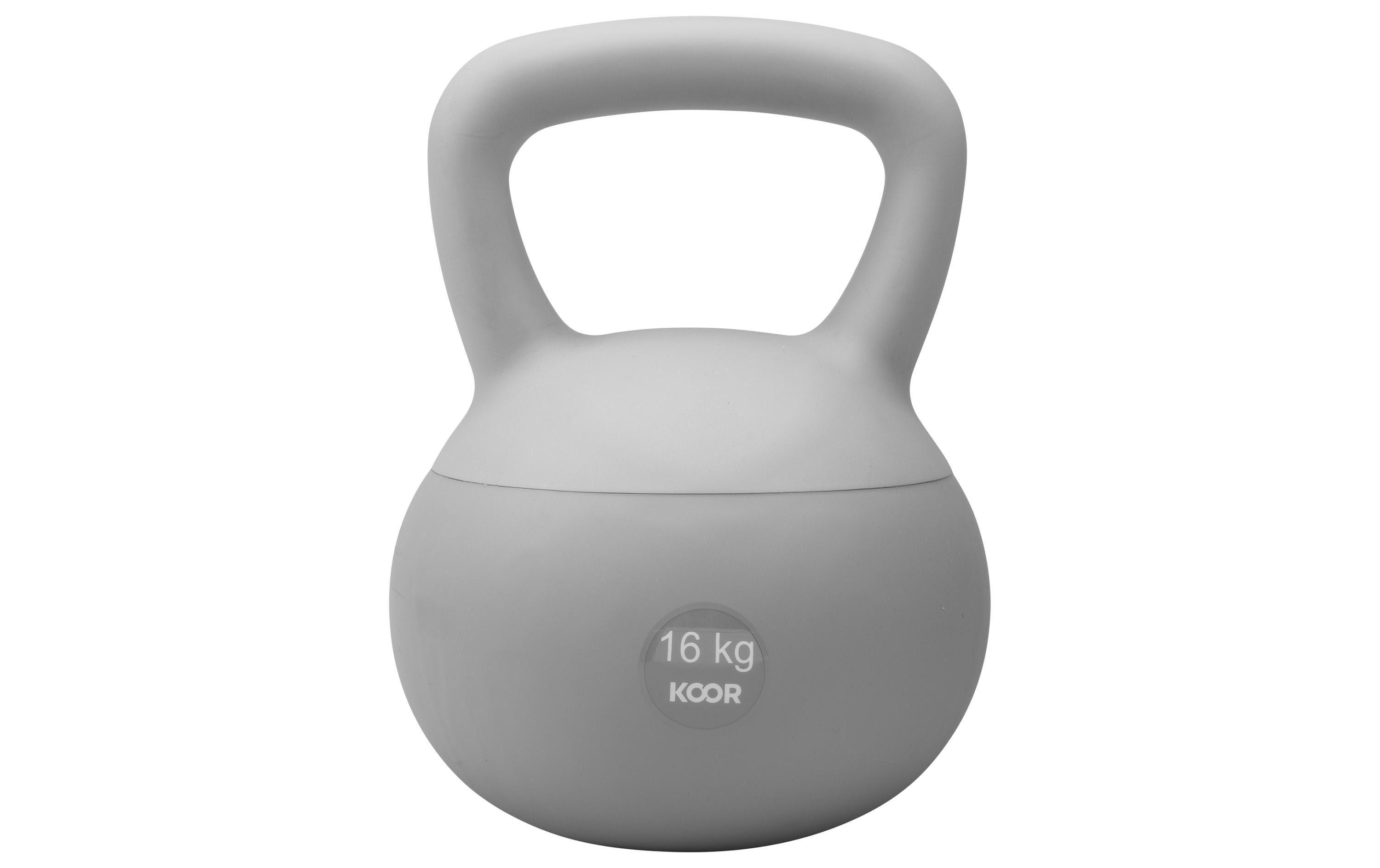 Kettlebell Paalla Soft, 16 kgKugelhantel für das Training zu Hause