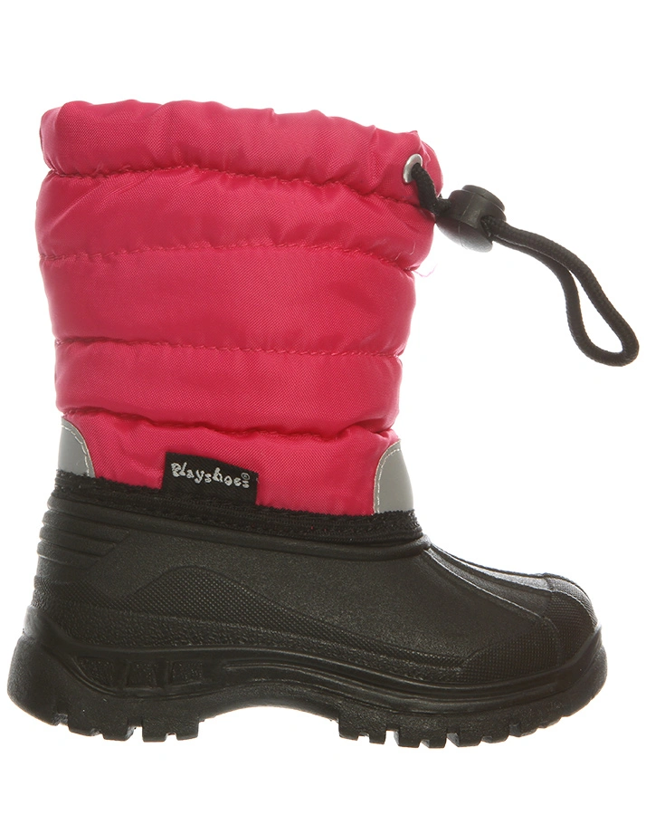 Winter-Boots PLAY TIME mit Reflektoren in pink