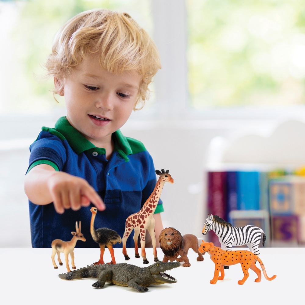 Wildtierfiguren, 7er-Pack