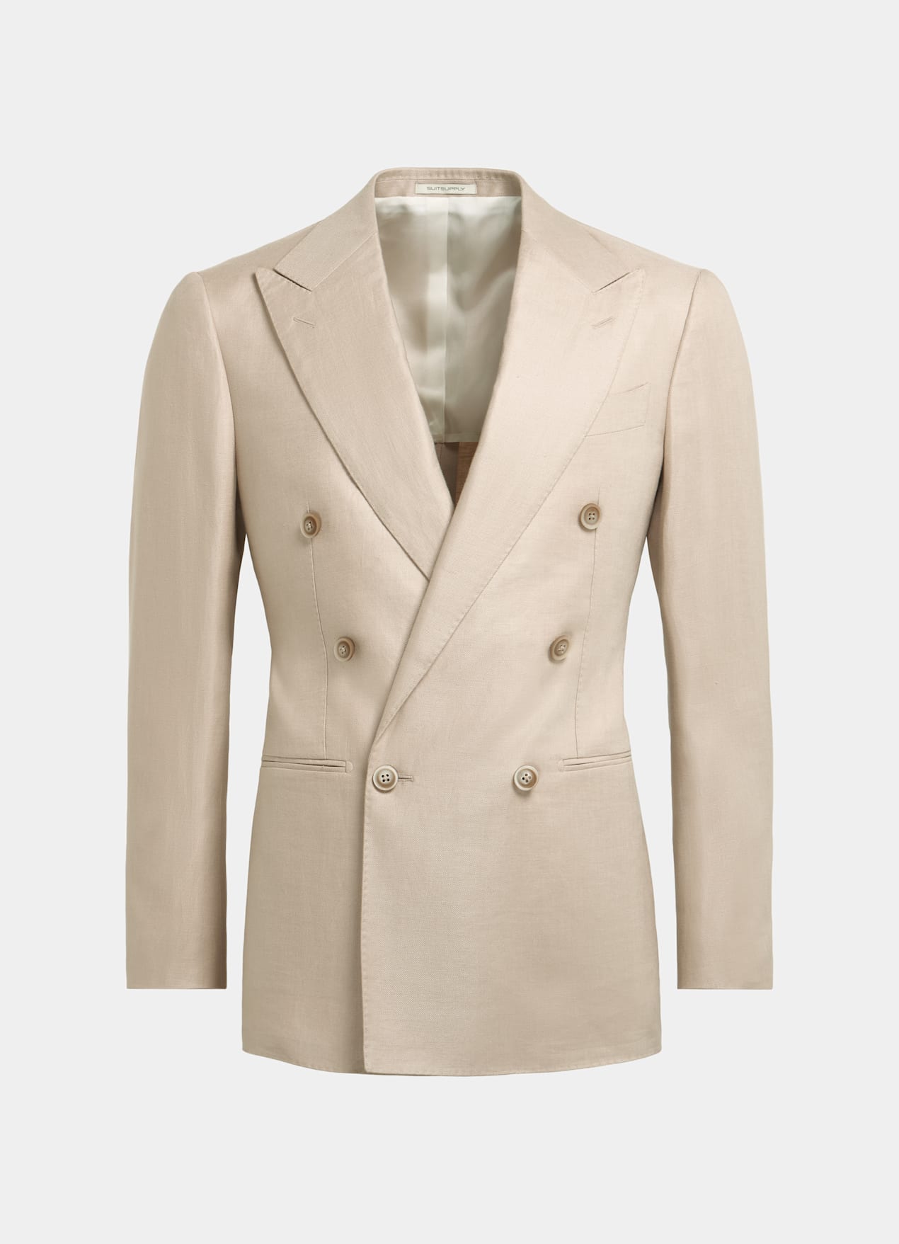 Costume Havana coupe Tailored marron clair
