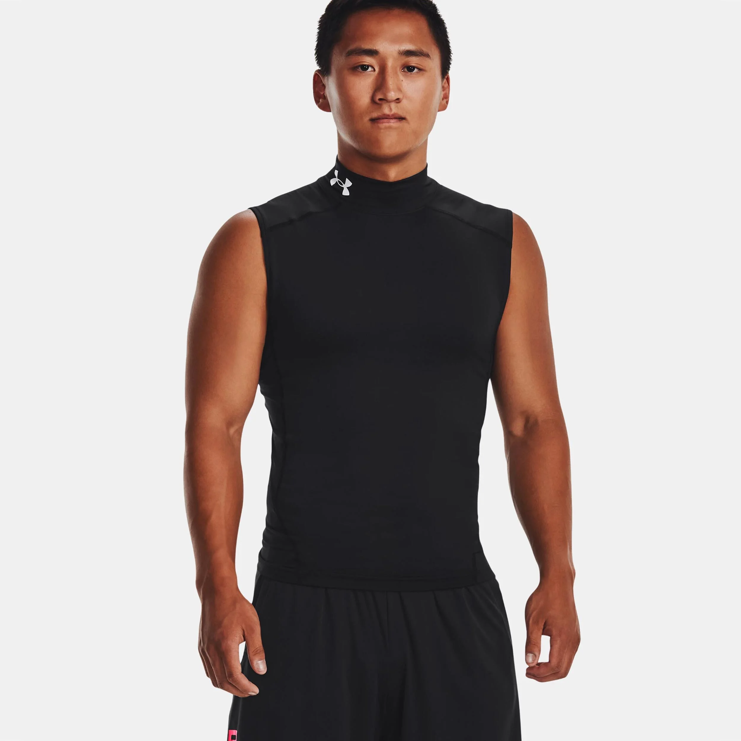 Under Armour Armour Comp Mock Débardeur Tank Top Hommes - Noir