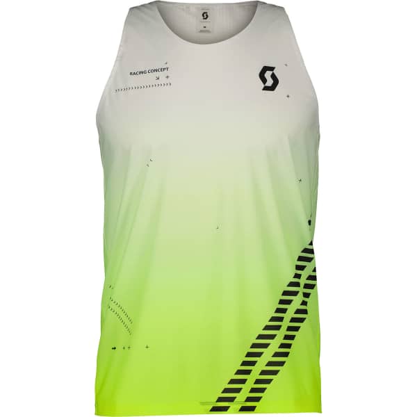 Débardeur running SCOTT TANK M'S RC RUN YELLOW/BLACK