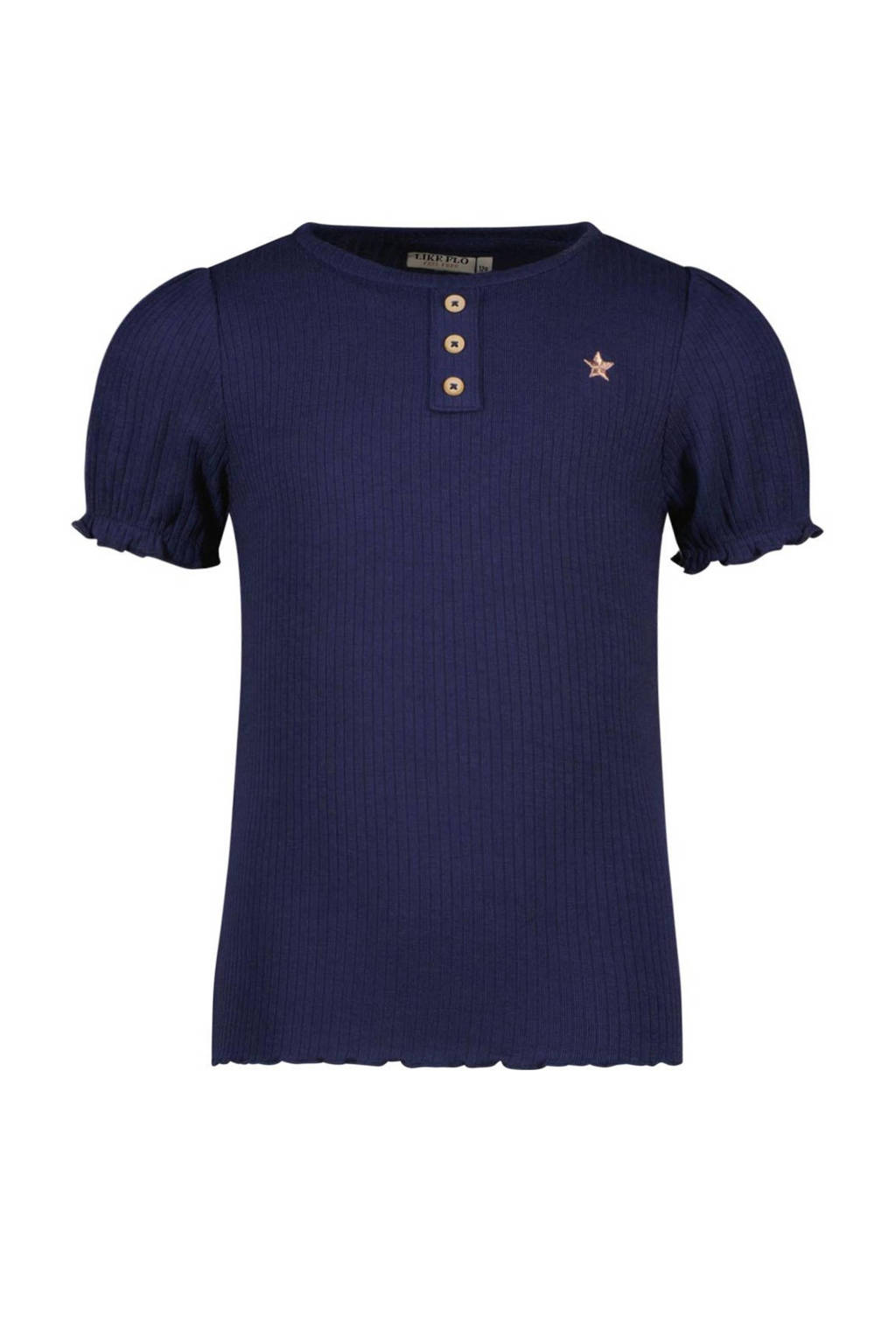 Like Flo T-shirt donkerblauw