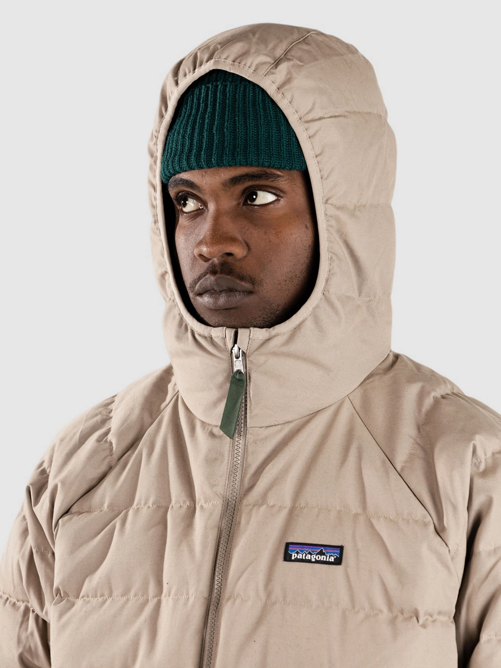 Patagonia Cotton Down Jacket seabird grey