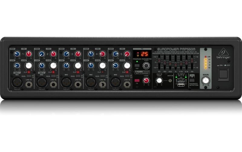 Mischpult PMP550M<br>500-Watt-5-Kanal-Power-Mixer mit Multi-FX-Prozessor